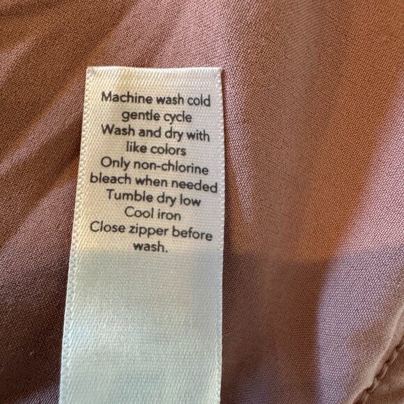 Athleta Triumph Luxe Shine, sherpa lined, full zip hoodie Dogwood Mauve sz XS - Picture 11 of 12